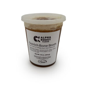 Ostrich Bone Broth - 1qt